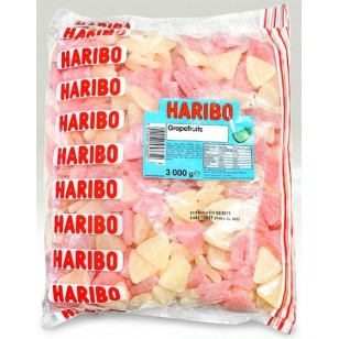 HARIBO GRAPEFRUIT 3KG POLY BAG